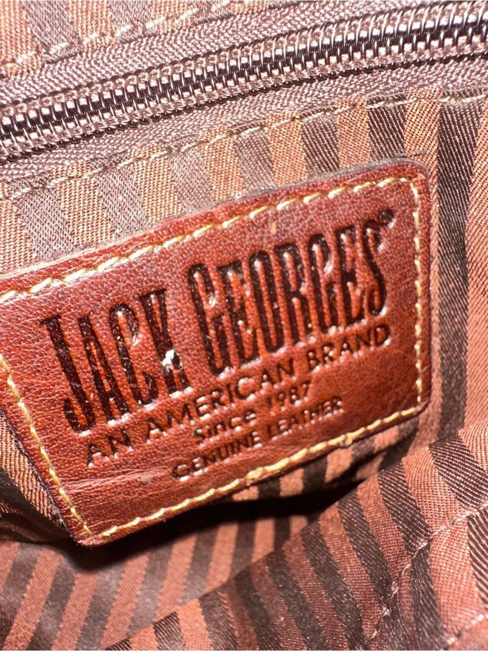 Jack Georges compact brown